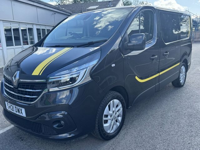 Renault Trafic 2.0 Dci Energy 28 Sport Panel Van Manua SH21DWX Black #5
