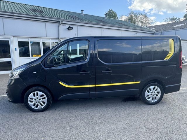 Renault Trafic 2.0 Dci Energy 28 Sport Panel Van Manua SH21DWX Black #6