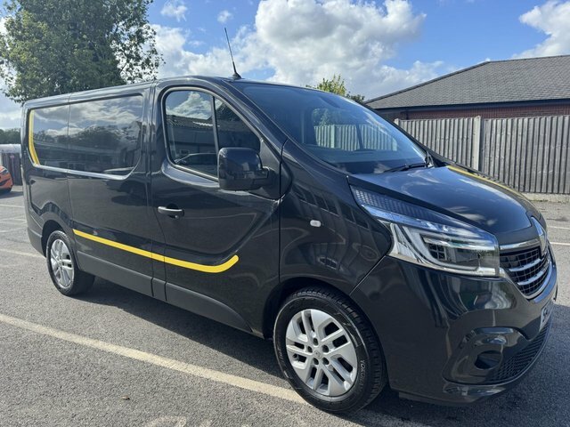 Renault Trafic 2.0 Dci Energy 28 Sport Panel Van Manua SH21DWX Black #3