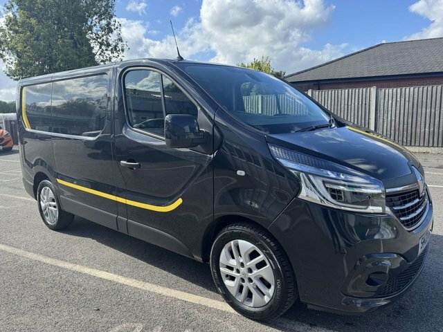 Renault Trafic 2.0 Dci Energy 28 Sport Panel Van Manua SH21DWX Black #4