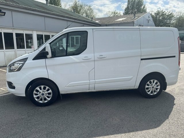 Ford Transit Custom 2.0 300 Ecoblue Limited Panel Van Manua CV68ASU White #6