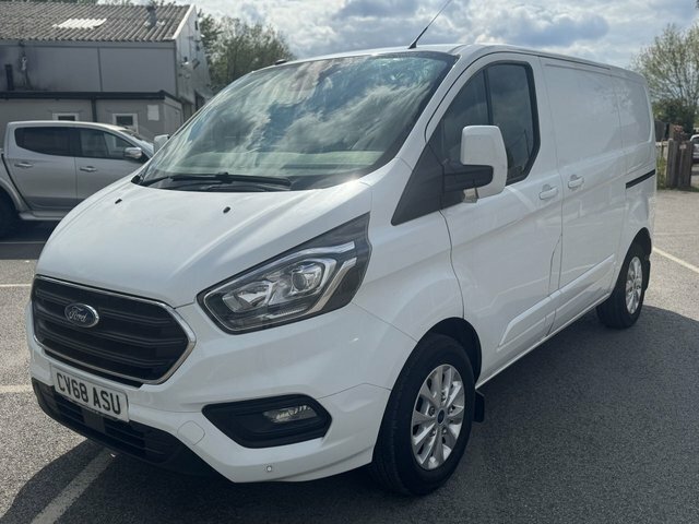 Ford Transit Custom 2.0 300 Ecoblue Limited Panel Van Manua CV68ASU White #5