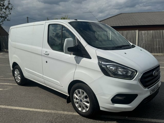 Ford Transit Custom 2.0 300 Ecoblue Limited Panel Van Manua White