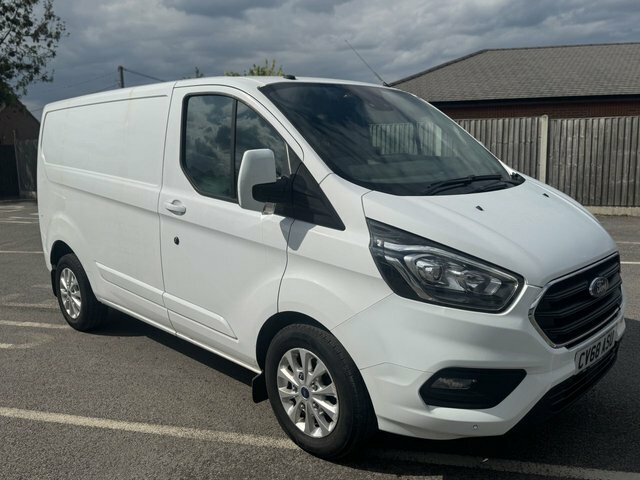 Ford Transit Custom 2.0 300 Ecoblue Limited Panel Van Manua CV68ASU White #2