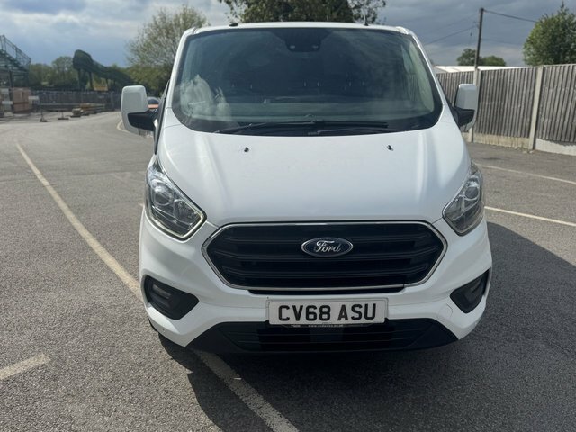 Ford Transit Custom 2.0 300 Ecoblue Limited Panel Van Manua CV68ASU White #4
