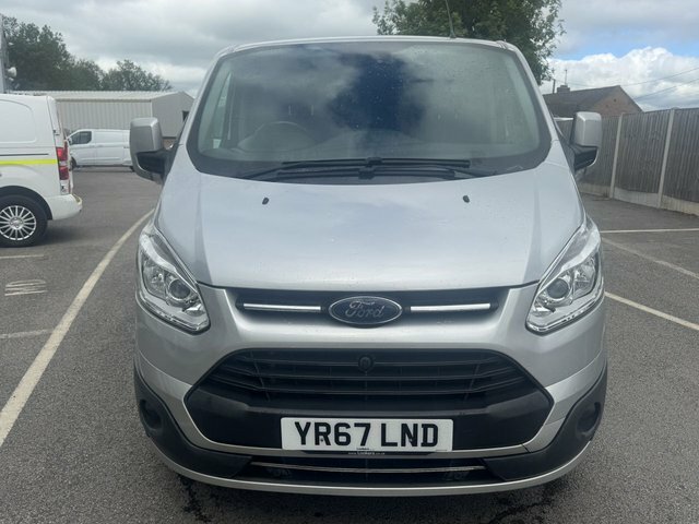 Ford Transit Custom 2.0 Tdci 270 Limited Panel Van L YR67LND Silver #5