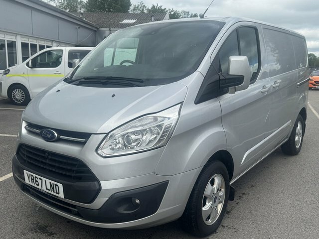 Ford Transit Custom 2.0 Tdci 270 Limited Panel Van L YR67LND Silver #6