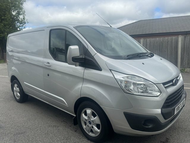 Ford Transit Custom 2.0 Tdci 270 Limited Panel Van L YR67LND Silver #3