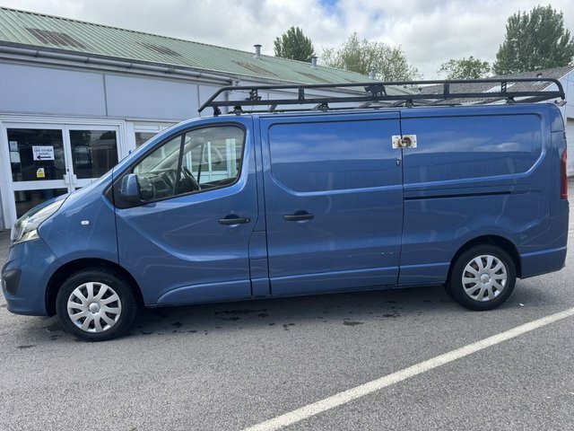 Vauxhall Vivaro 1.6 Cdti 2900 Sportive Panel Van DY17ZUC Blue #6