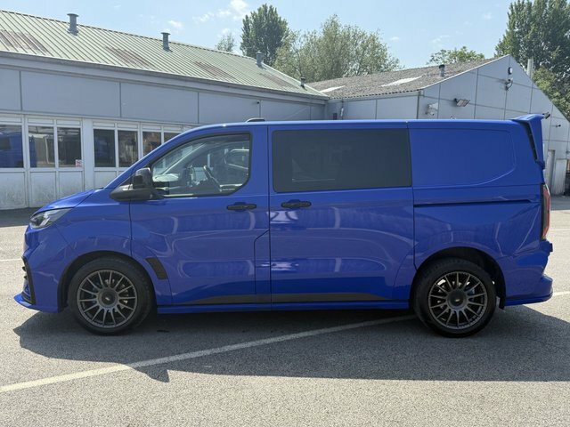 Ford Transit Custom 2.0 320 Ecoblue Ms-rt Crew Van Double Cab Dies SD25OEJ Blue #6