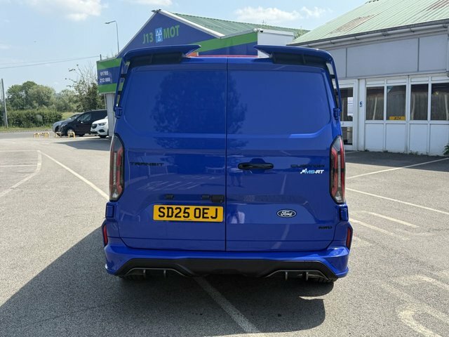 Ford Transit Custom 2.0 320 Ecoblue Ms-rt Crew Van Double Cab Dies SD25OEJ Blue #4