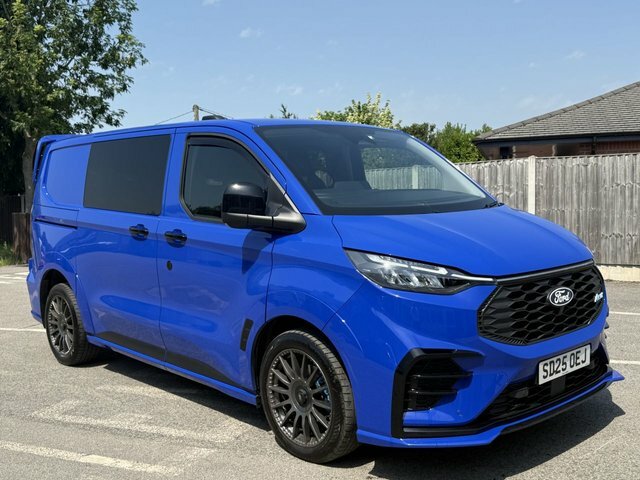 Ford Transit Custom 2.0 320 Ecoblue Ms-rt Crew Van Double Cab Dies Blue