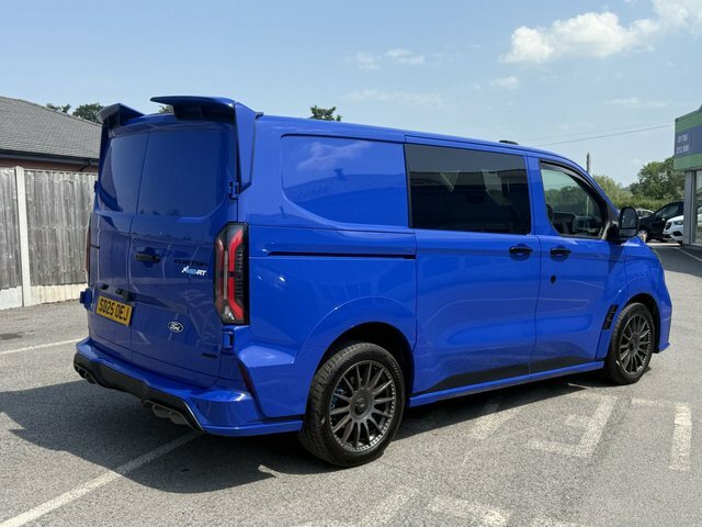 Ford Transit Custom 2.0 320 Ecoblue Ms-rt Crew Van Double Cab Dies SD25OEJ Blue #3