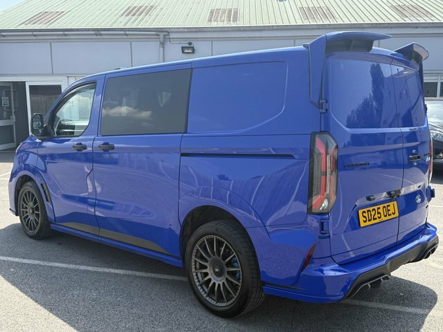 Ford Transit Custom 2.0 320 Ecoblue Ms-rt Crew Van Double Cab Dies SD25OEJ Blue #5