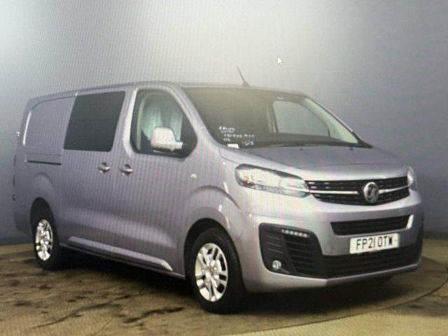 Vauxhall Vivaro 2.0 Turbo D 3100 Sportive Crew Van Double Cab Grey