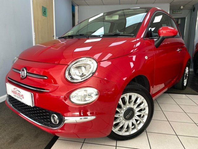 Fiat 500 1.2 Lounge Hatchback Euro 6 S S WM17XFD Red #5