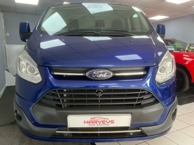 Ford Transit Custom 2.0 Tdci 270 Limited Panel Van No Va BL66ZTH Blue #4