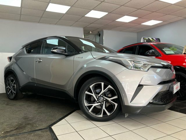 Toyota C-Hr 1.8 Vvt-h Dynamic Suv Hybrid Cvt Euro 6 FG67WDW Silver #2