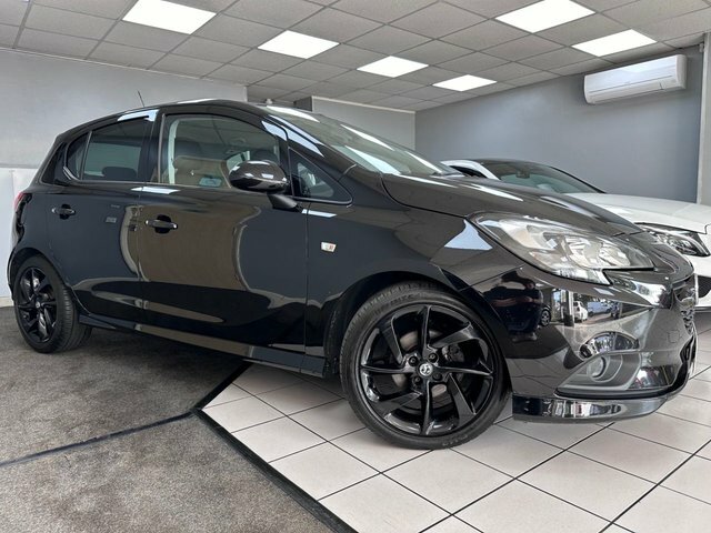 Vauxhall Corsa 1.4I Sri VX Line Nav Black Hatchback Ma DV69ZVW Black #2