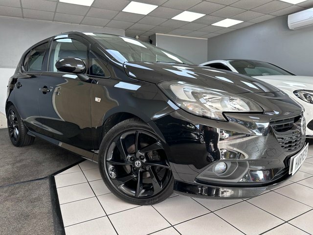 Vauxhall Corsa 1.4I Sri VX Line Nav Black Hatchback Ma Black