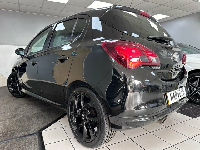Vauxhall Corsa 1.4I Sri VX Line Nav Black Hatchback Ma DV69ZVW Black #6