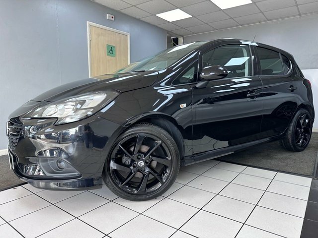 Vauxhall Corsa 1.4I Sri VX Line Nav Black Hatchback Ma DV69ZVW Black #5