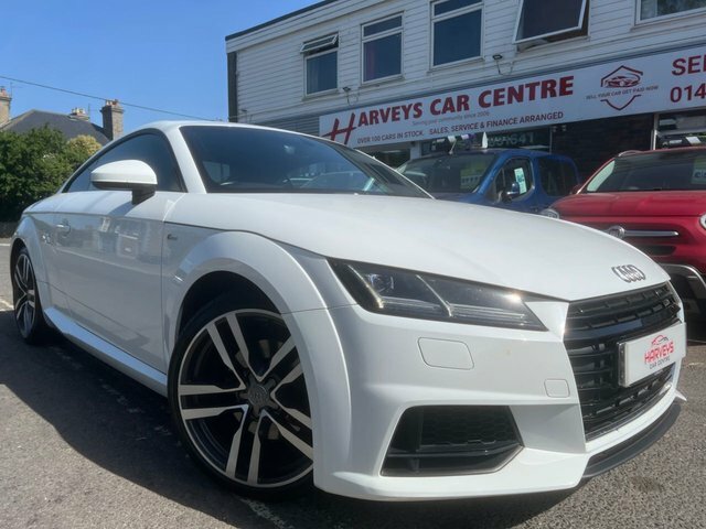 Audi TT 1.8 Tfsi S Line Coupe Euro 6 S White