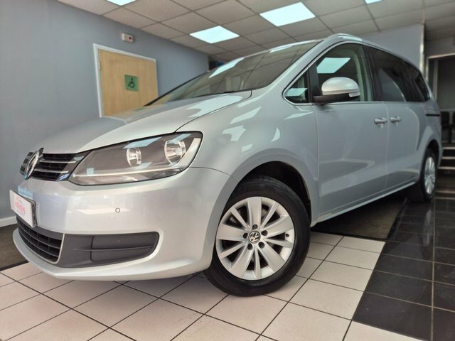 Volkswagen Sharan 2.0 Tdi Se Nav Mpv Euro 6 S S Silver #6