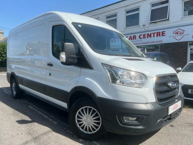 Ford Transit Custom 2.0 350 Ecoblue Trend Panel Van BG22PYA White #2