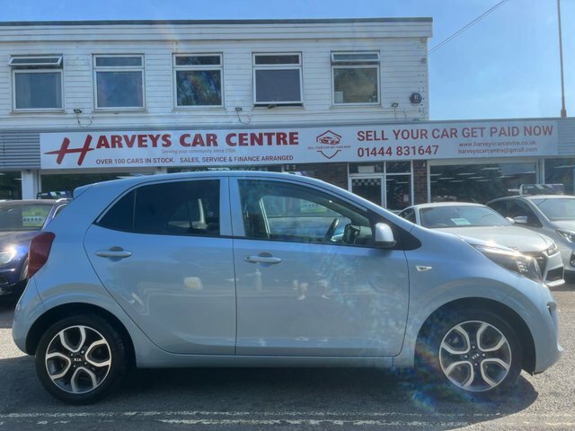 Kia Picanto 1.0 Wave Hatchback Euro 6 66 Bh YW19OPM Blue #6