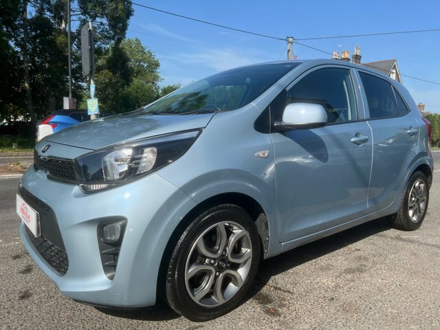 Kia Picanto 1.0 Wave Hatchback Euro 6 66 Bh YW19OPM Blue #5