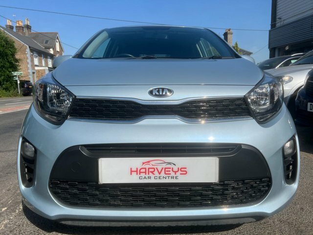 Kia Picanto 1.0 Wave Hatchback Euro 6 66 Bh YW19OPM Blue #4