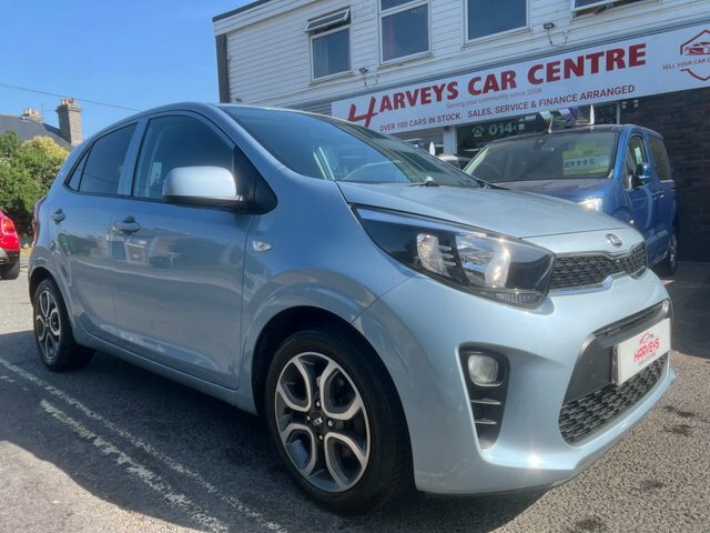 Kia Picanto 1.0 Wave Hatchback Euro 6 66 Bh YW19OPM Blue #3