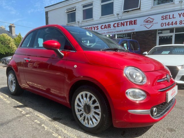 Fiat 500 1.2 Lounge Hatchback Euro 6 S S WM18ZSE Red #3