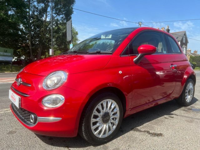 Fiat 500 1.2 Lounge Hatchback Euro 6 S S WM18ZSE Red #5