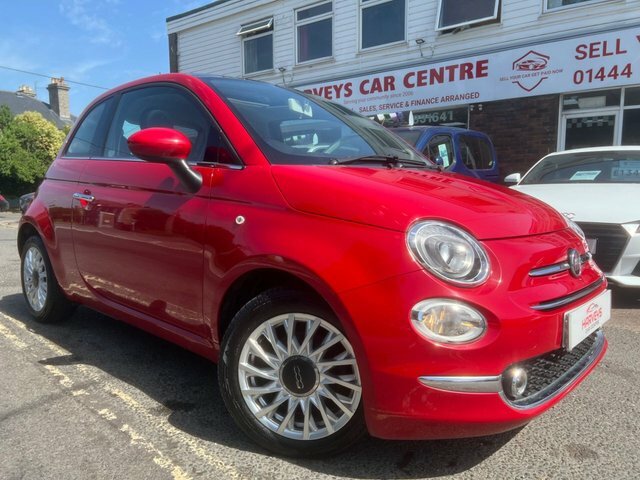 Fiat 500 1.2 Lounge Hatchback Euro 6 S S WM18ZSE Red #2