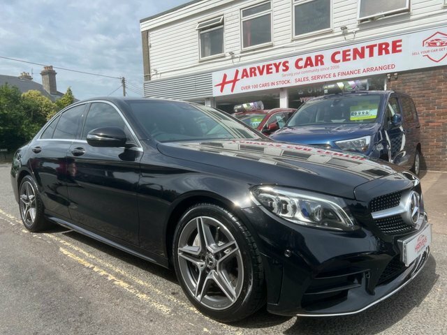 Mercedes-Benz C Class 2.0 C300 Amg Line Premium Saloon G-tr Black #3