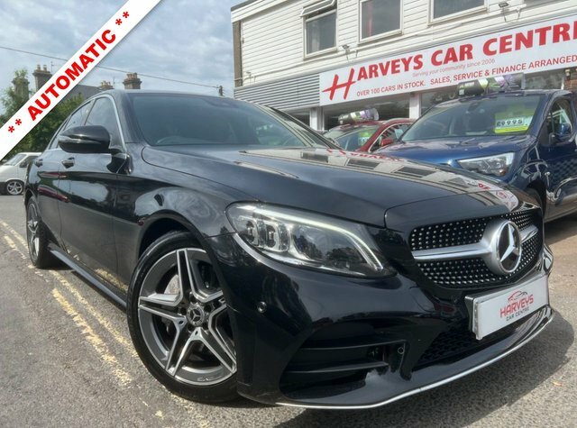 Mercedes-Benz C Class 2.0 C300 Amg Line Premium Saloon G-tr Black