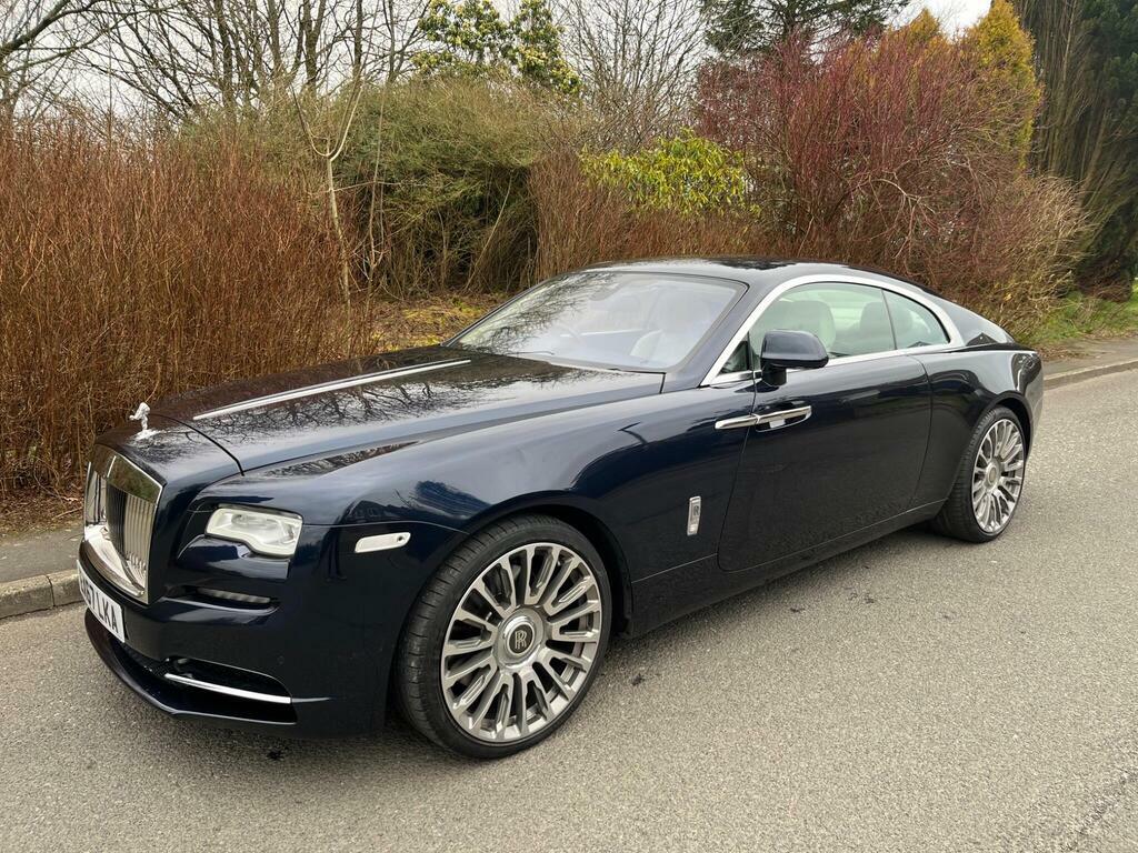 Rolls-Royce Wraith 6.6 V12 Coupe Blue #4