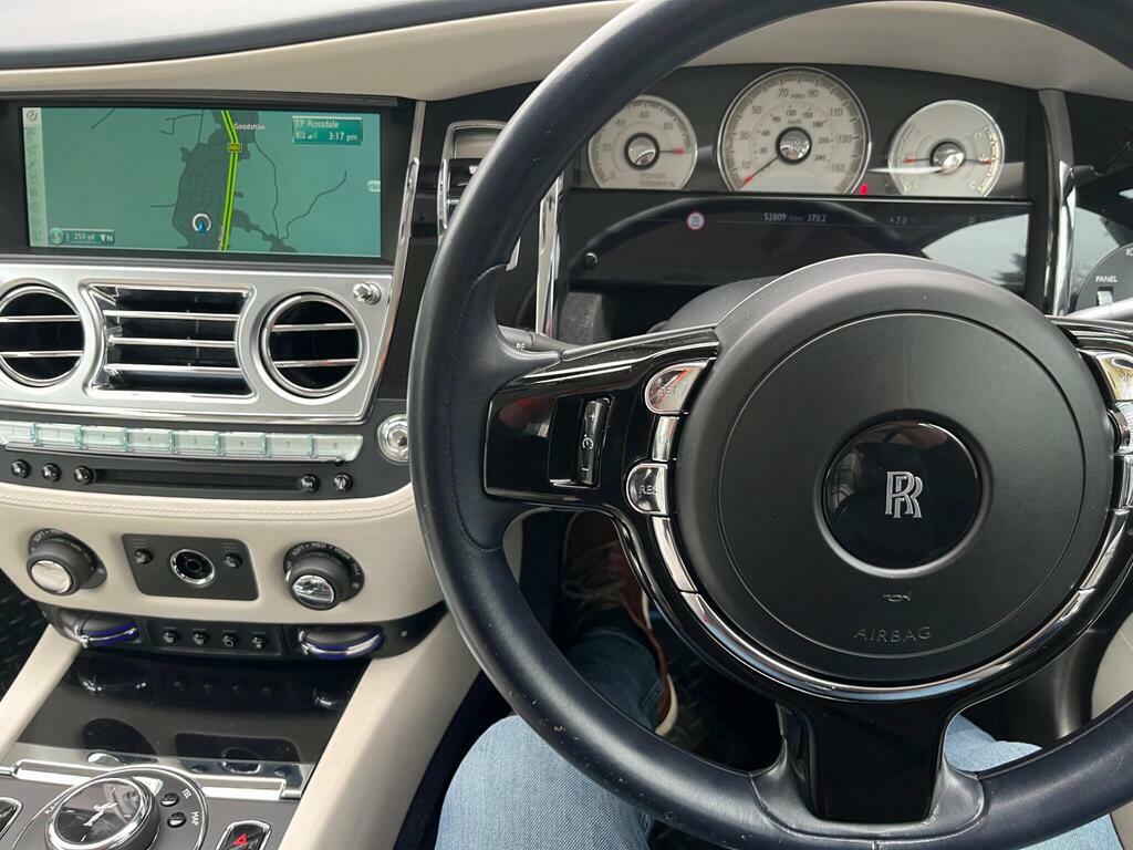 Rolls-Royce Wraith 6.6 V12 Coupe Blue #6