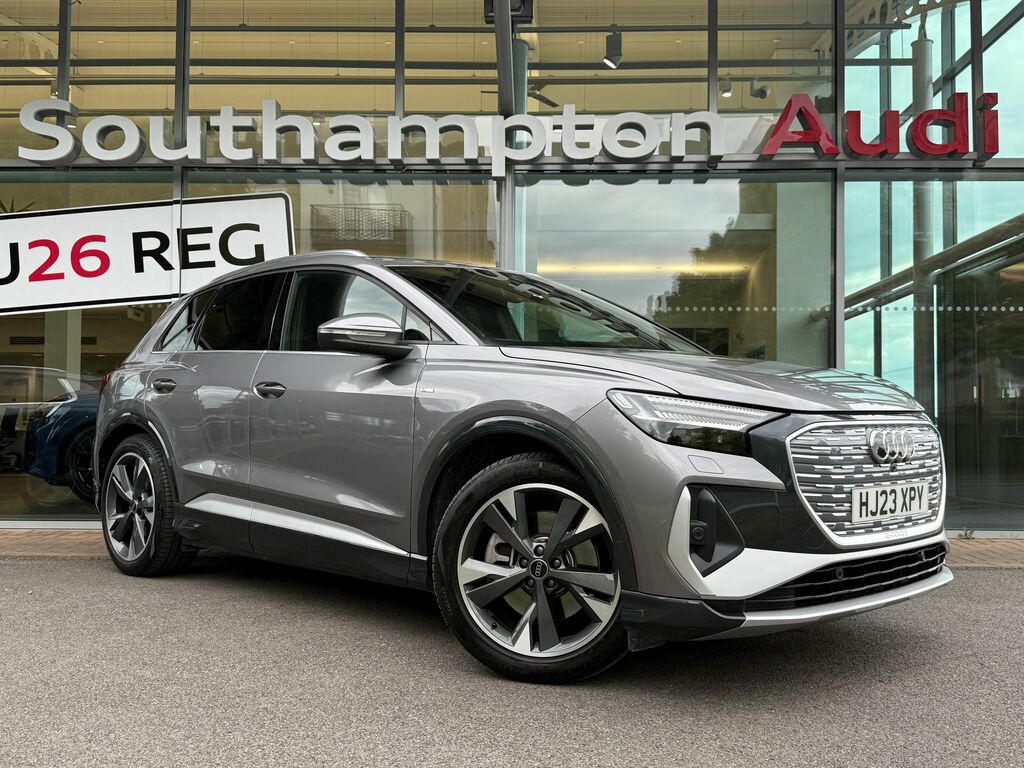 Audi Q4 E Tron S Line Black