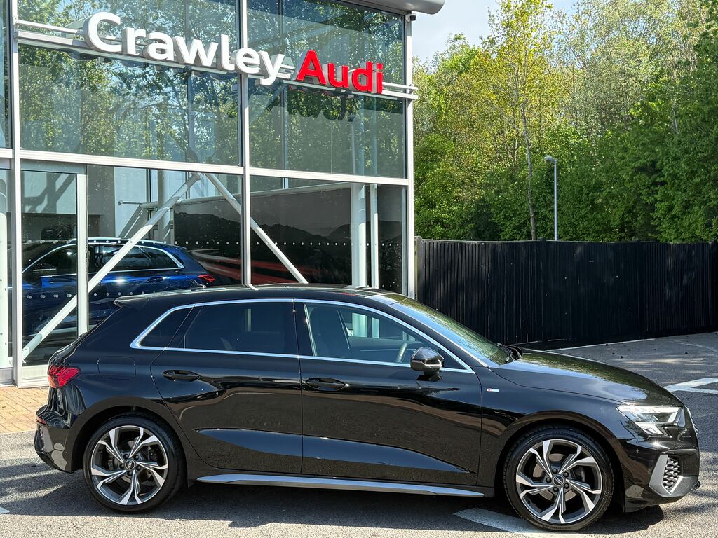 Audi A3 S Line LV73XTM Black #2