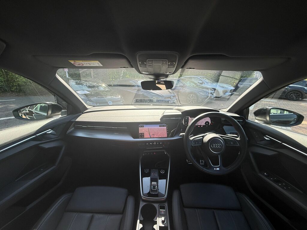 Audi A3 S Line LV73XTM Black #3