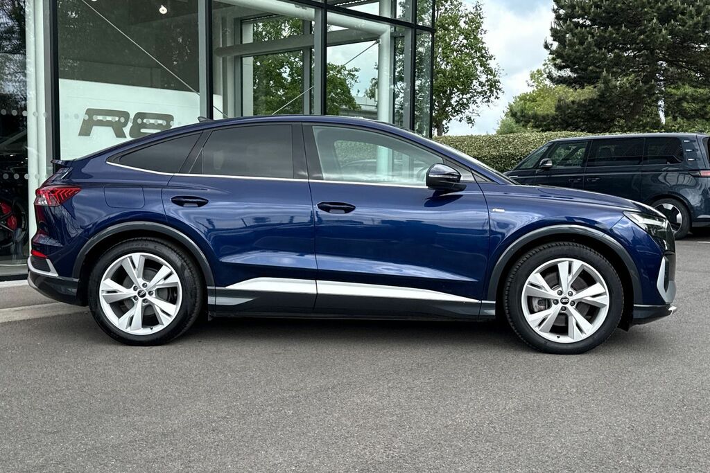 Audi Q4 E Tron S Line NJ23GPU Blue #2