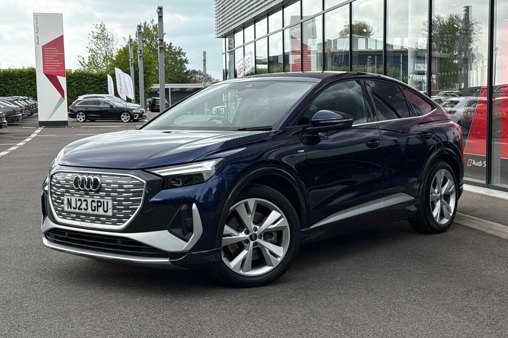 Audi Q4 E Tron S Line NJ23GPU Blue #6