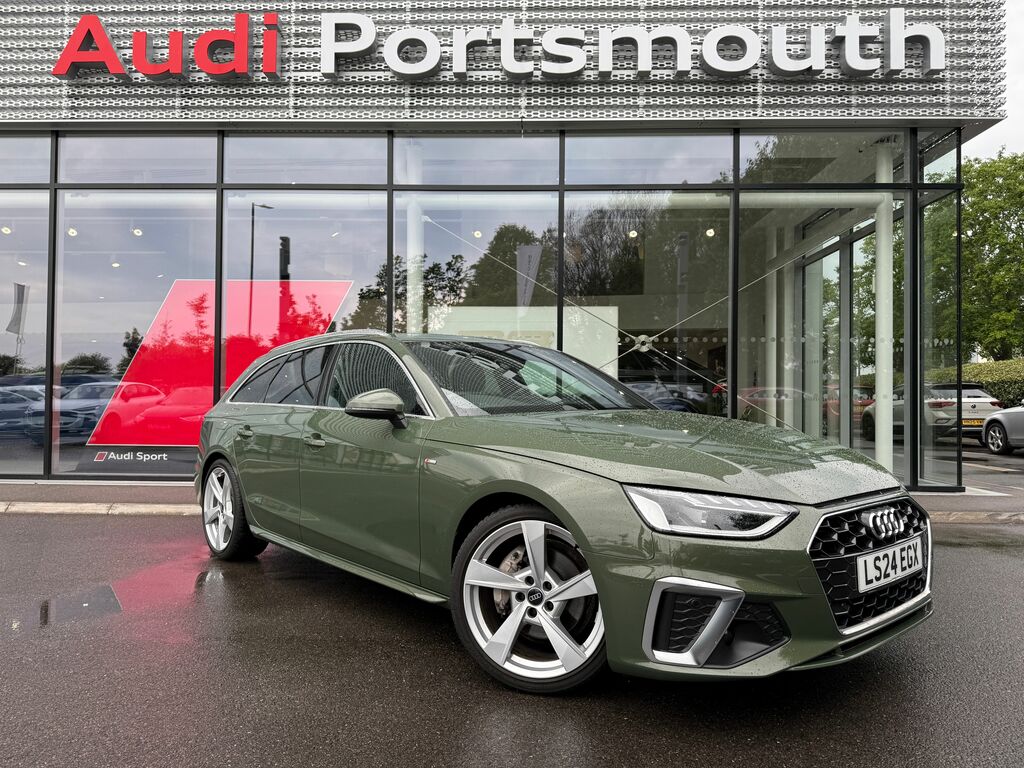 Audi A4 S Line Green
