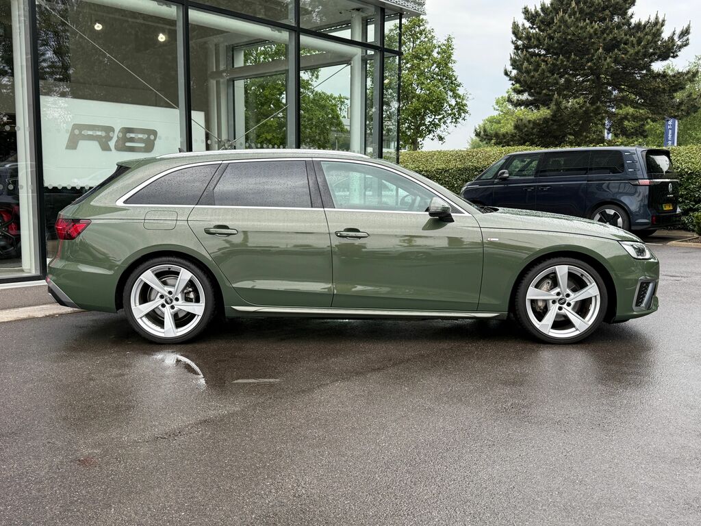 Audi A4 S Line LS24EGX Green #2