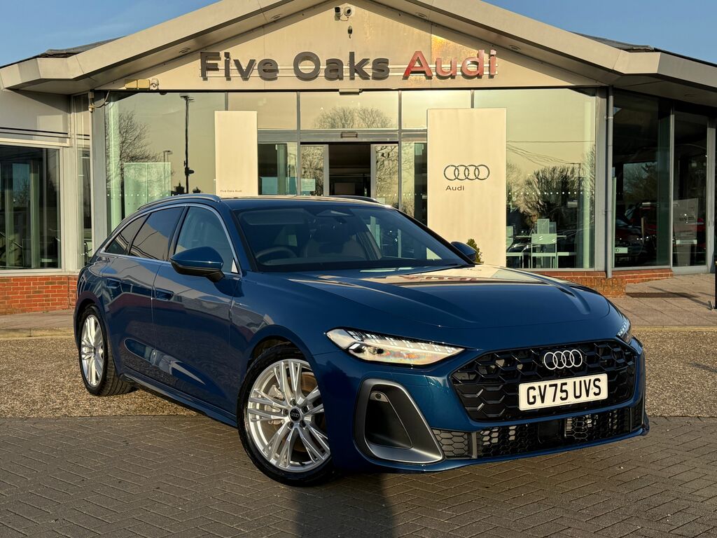 Audi A5 S Line Blue