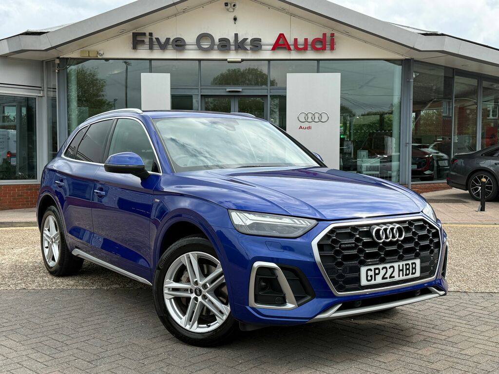 Audi Q5 S Line Blue