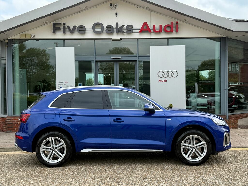 Audi Q5 S Line GP22HBB Blue #2